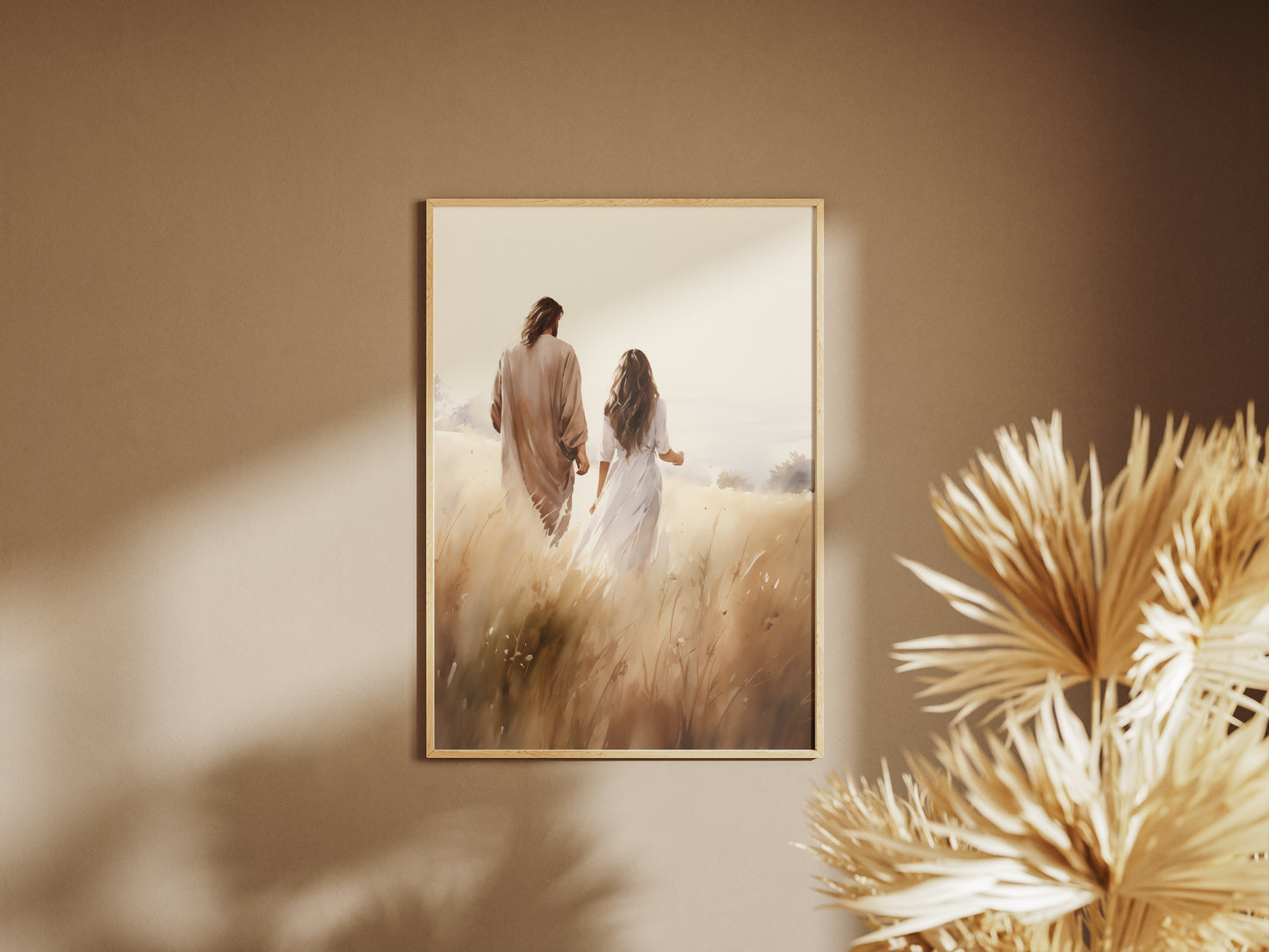 Home at Last | Jesus Walking with a Woman | Digital Download