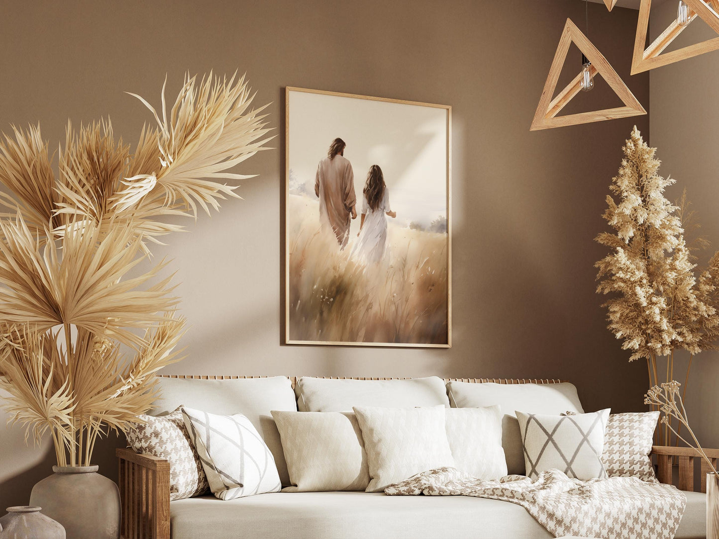 Home at Last | Jesus Walking with a Woman | Digital Download