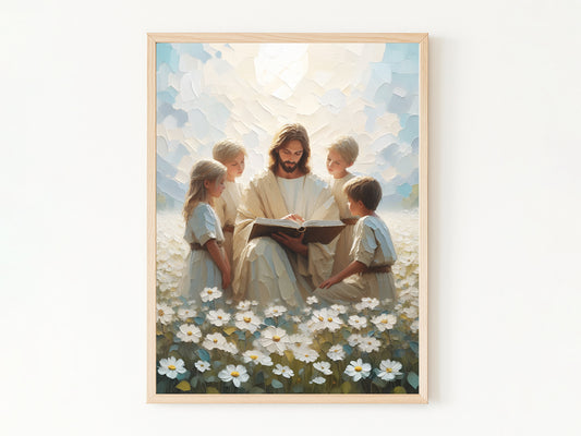 Lessons of Love | Jesus Teaching Children | Digital Download