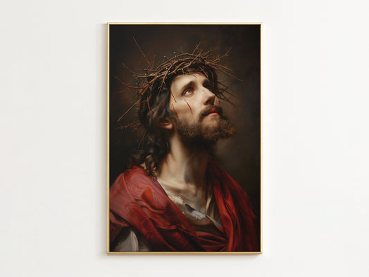 Crowned in Thorns | Jesus Crowned with Thorns | Digital Download